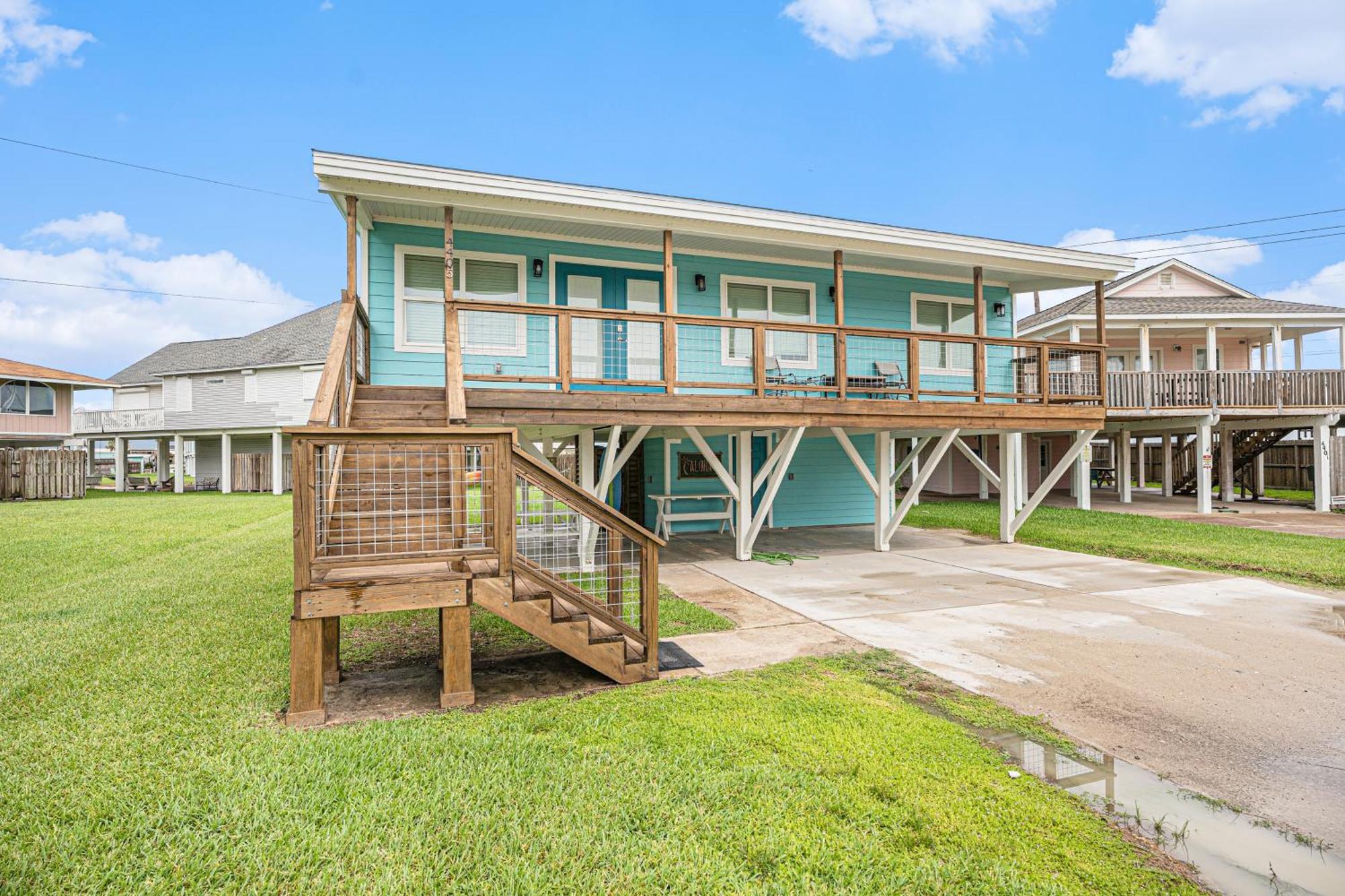 Seaside Cottage 加尔维斯敦 外观 照片